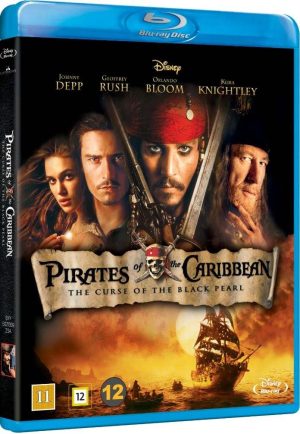 PIRATES OF THE CARIBBEAN (1) - MUSTAN HELMEN KIROUS - BLU-RAY PIRATES OF THE CARIBBEAN (1) - MUSTAN HELMEN KIROUS - BLU-RAY